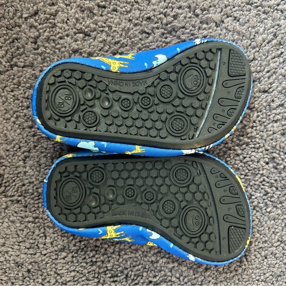 Blue Animal Print Baby Water Shoes - Picture 2 of 2